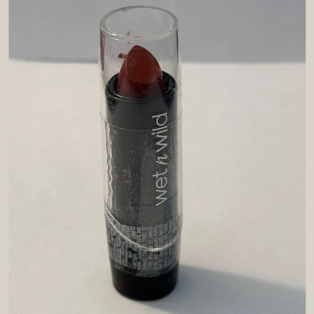 Wet n Wild Silk Finish Lipstick 534B Mink Brown New
